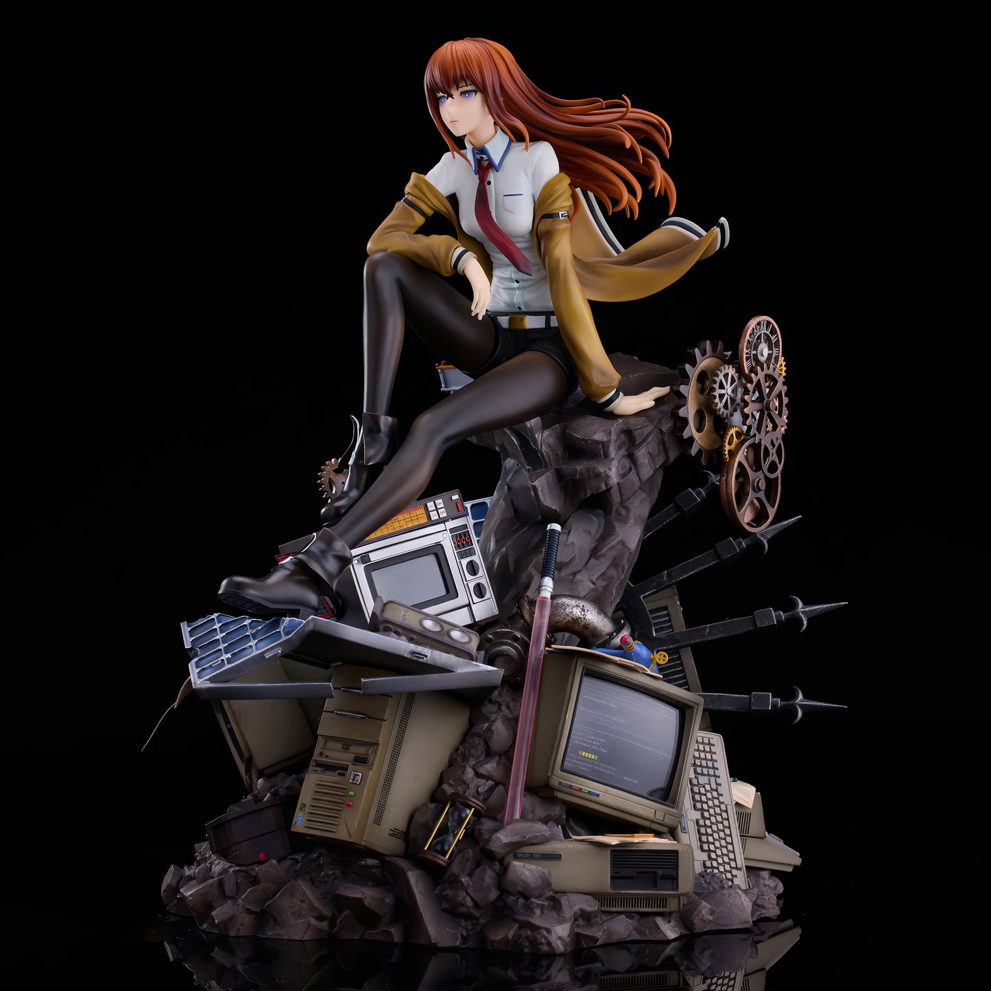 STEINS;GATE 牧瀬 紅莉栖 1/7スケール 塗装済み完成品フィギュア