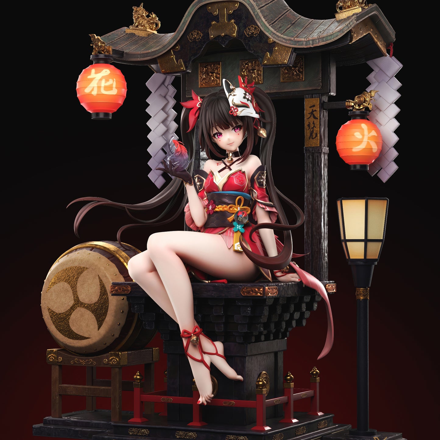 崩壊:スターレイル 花火 1/6スケール 塗装済み完成品フィギュア