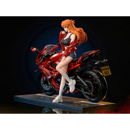 新世紀エヴァンゲリオン 式波・アスカ・ラングレー 痛バイク Ver. 1/6スケール 塗装済み完成品フィギュア