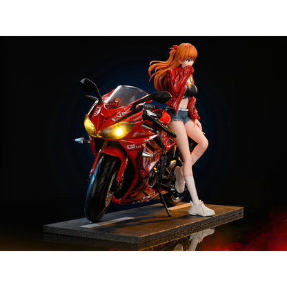 新世紀エヴァンゲリオン 式波・アスカ・ラングレー 痛バイク Ver. 1/6スケール 塗装済み完成品フィギュア