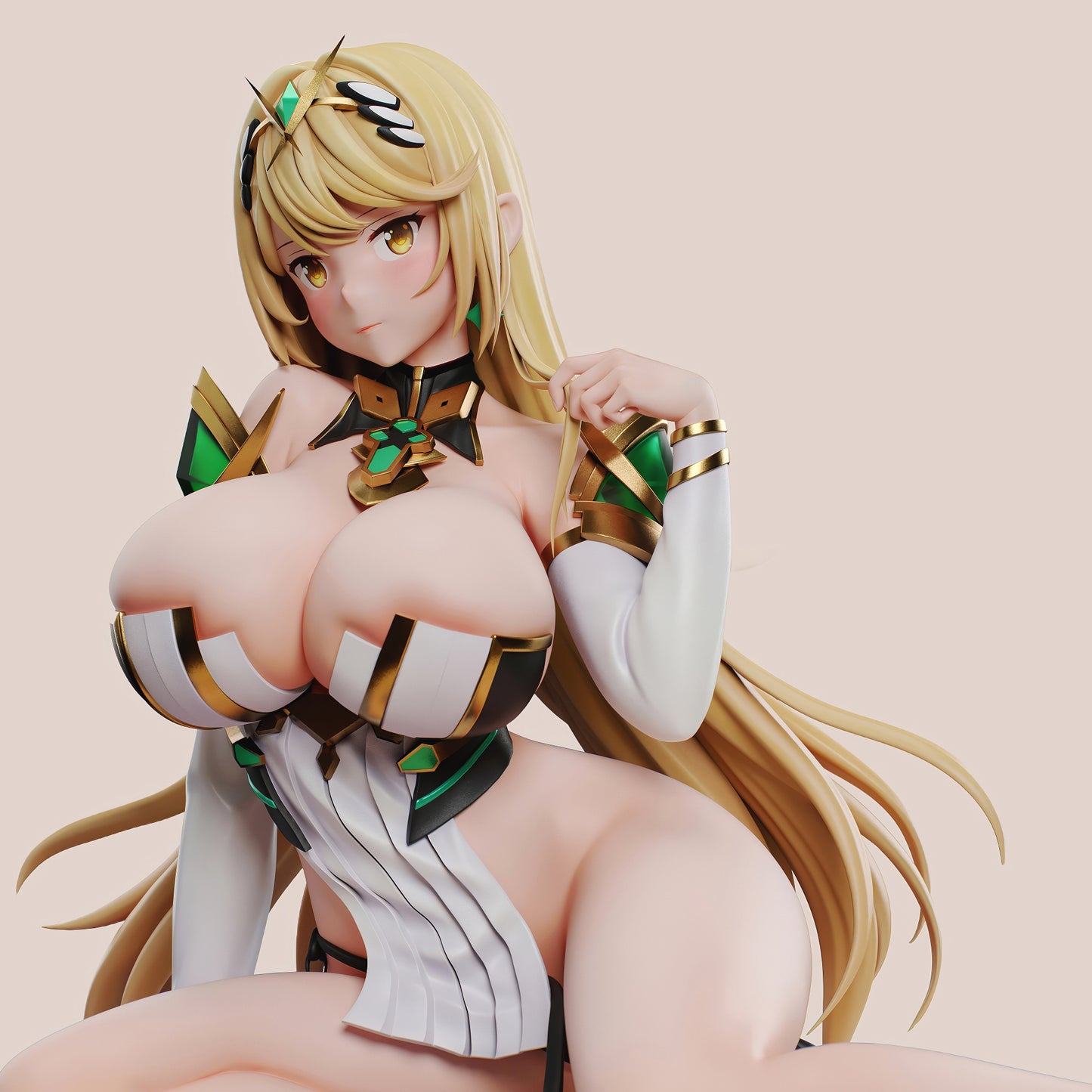 ゼノブレイド ヒカリ MYTHRA 1/6スケール 塗装済み完成品フィギュア