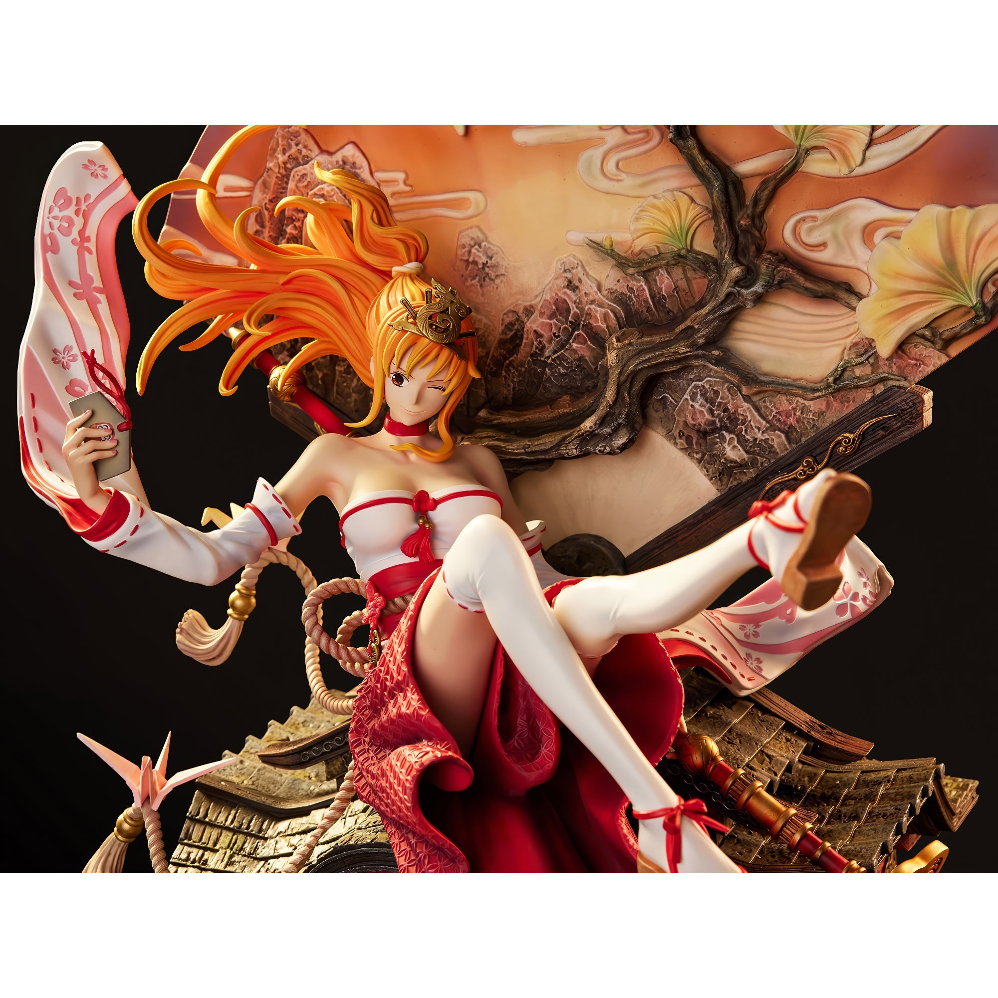 ワンピース ナミ 巫女 Ver. 1/6スケール 塗装済み完成品フィギュア – 東方人形